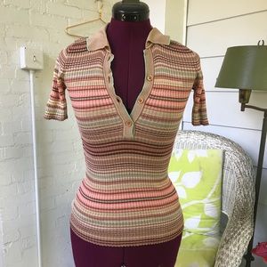 Vintage Missoni Knit Shirt XS!